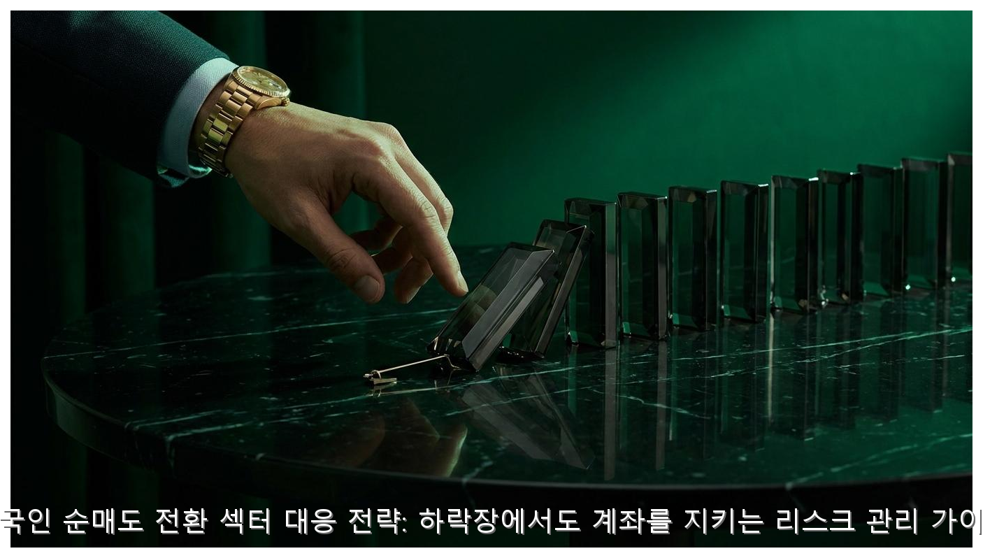 외국인 순매도 전환 섹터 대응 전략: 하락장에서도 계좌를 지키는 리스크 관리 가이드 핵심 안내 및 분석 인포그래픽 (3)