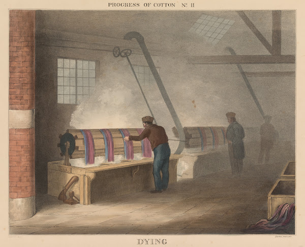 Progress Of Cotton 11  Dying 1840