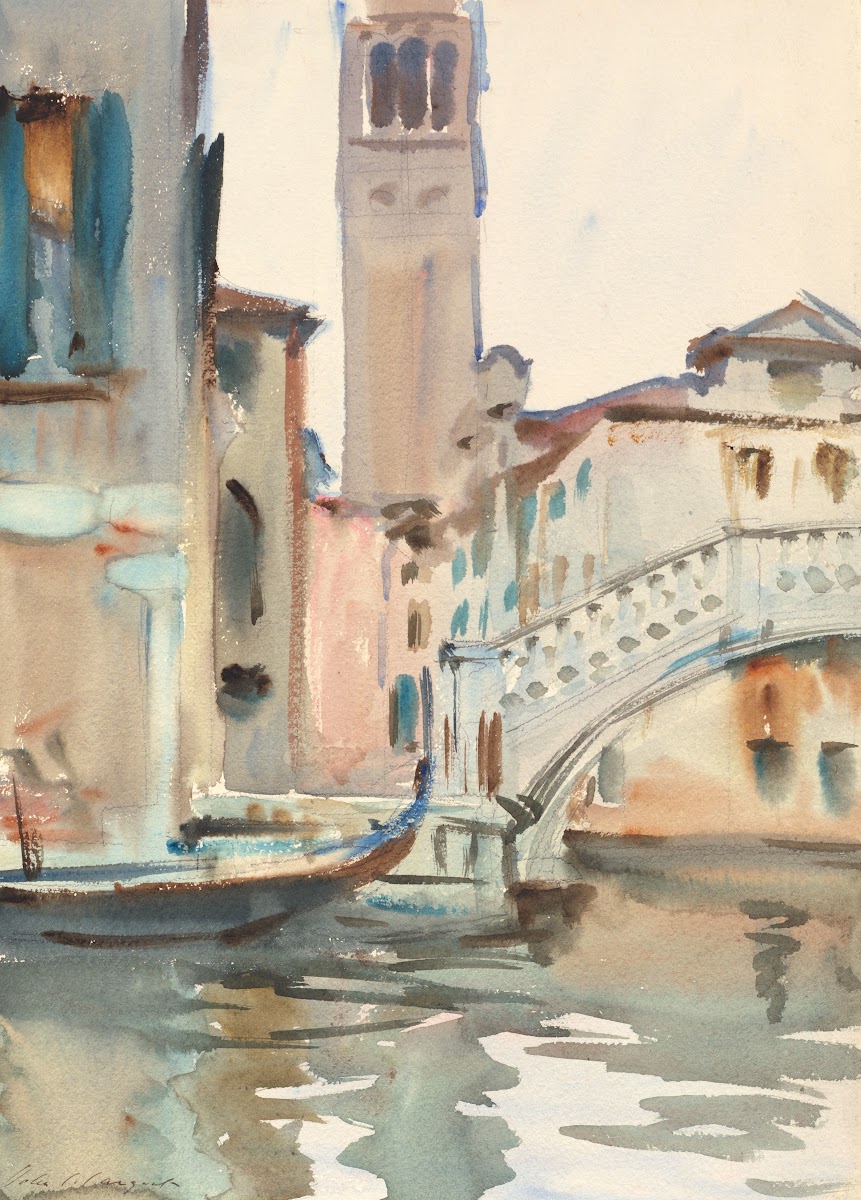 A Bridge and Campanile Venice 1902 1904