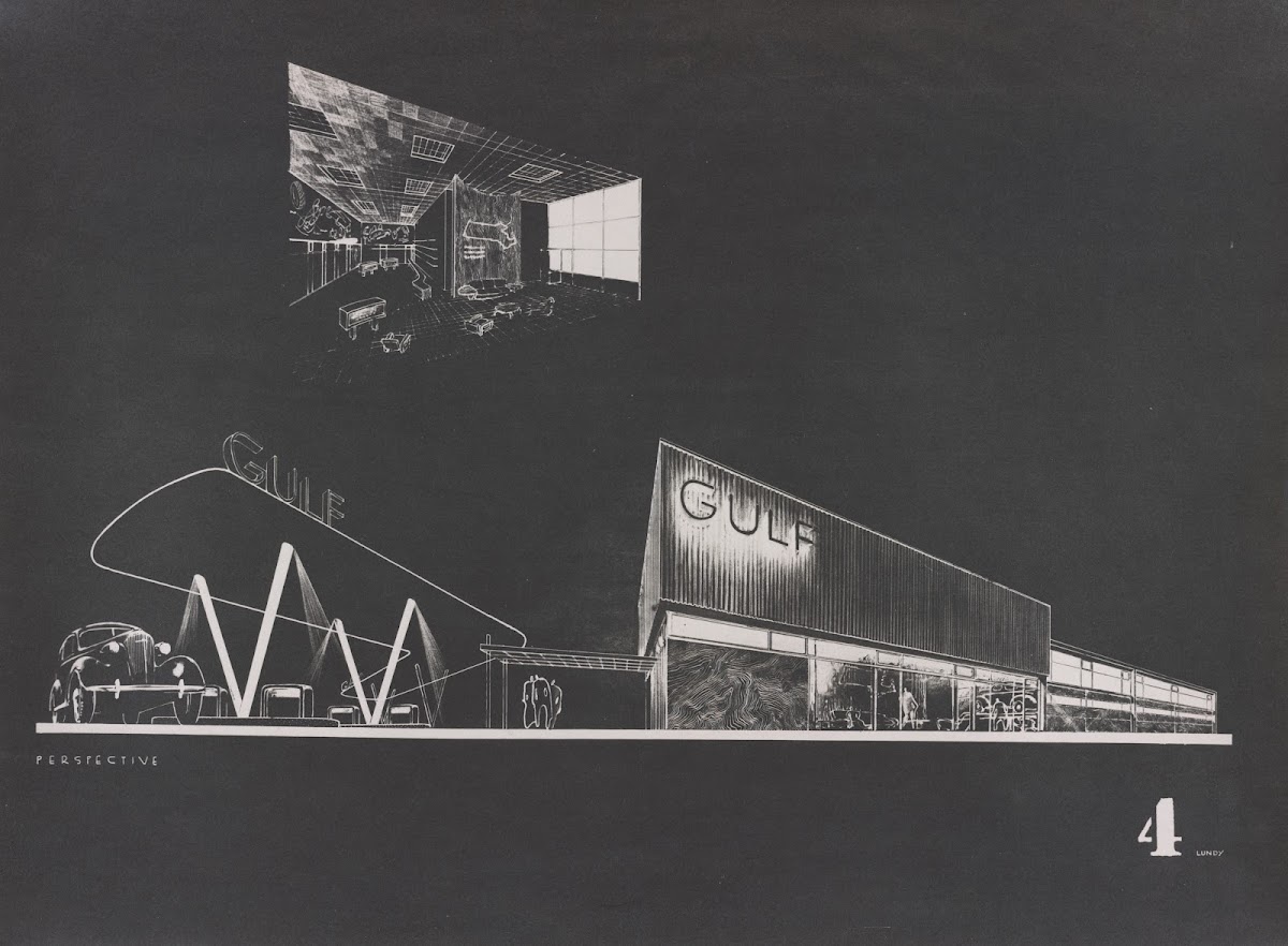 Gulf service station 1945 1948