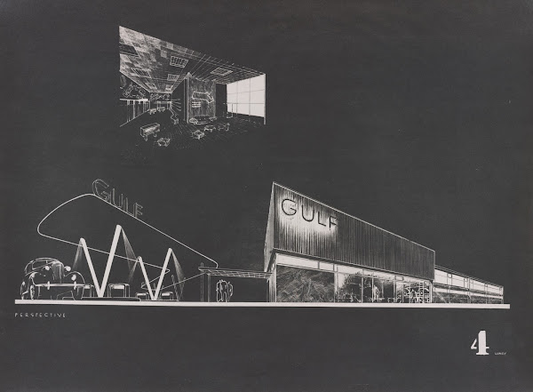 Gulf service station 1945 1948
