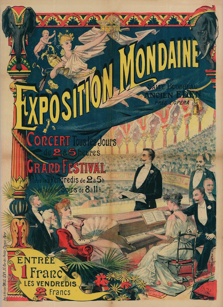 Exposition Mondaine 1892