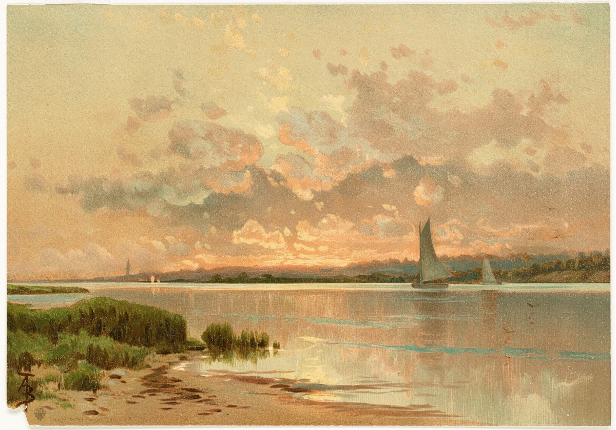 Sunset Shinnecock Bay 1861 1897