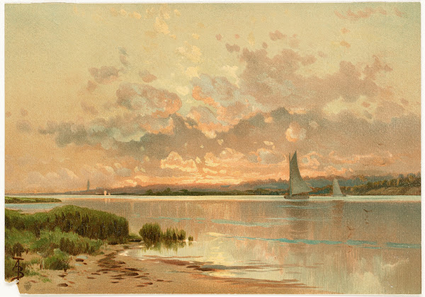 Sunset Shinnecock Bay 1861 1897