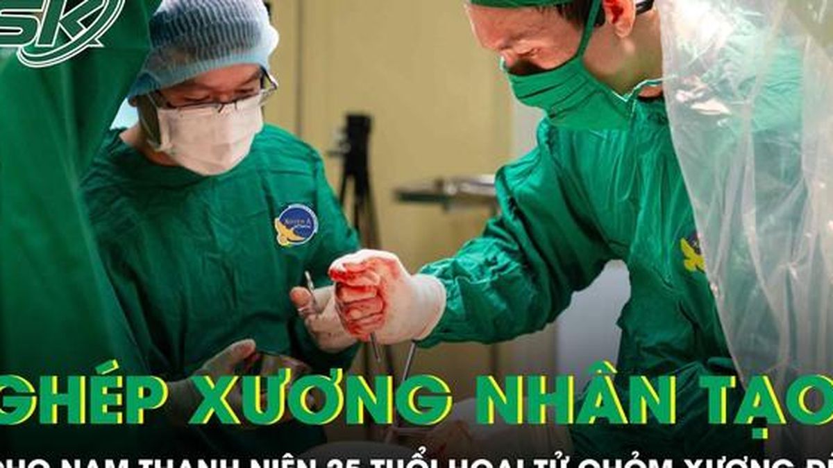 Ghép xương nhân tạo cho nam thanh niên 25 tuổi bị hoại tử chỏm xương đùi - Báo Sức Khỏe &amp; Đời Sống