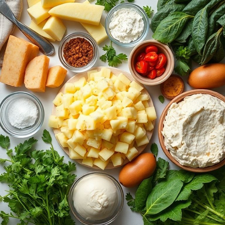 Ingredients for Vegan No-Boil Mashed Potatoes Recipe – Easy, Fluffy Comfort Food for Weeknight Dinners