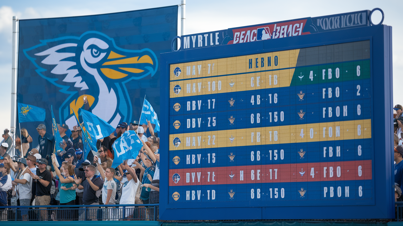 Myrtle Beach Pelicans Playoff Schedule & Game Guide