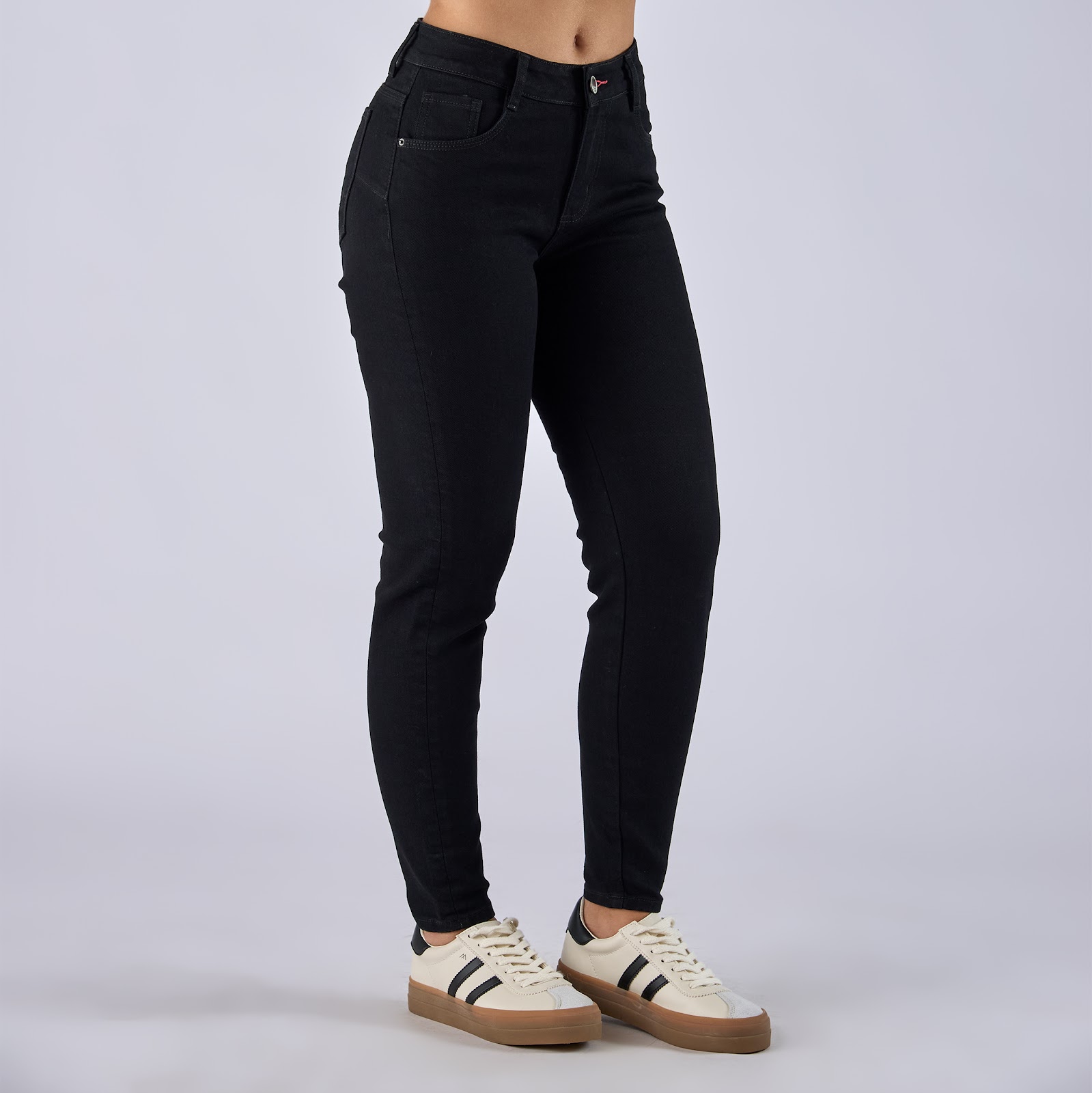 Jean dama skinny tiro medio licrado  - Vista 5