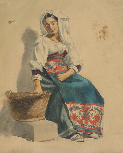 Study of a sitting woman 18511853