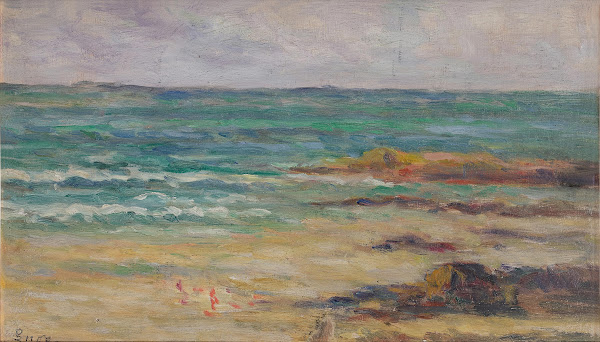 La mer au large de Honfleur 1929 1930