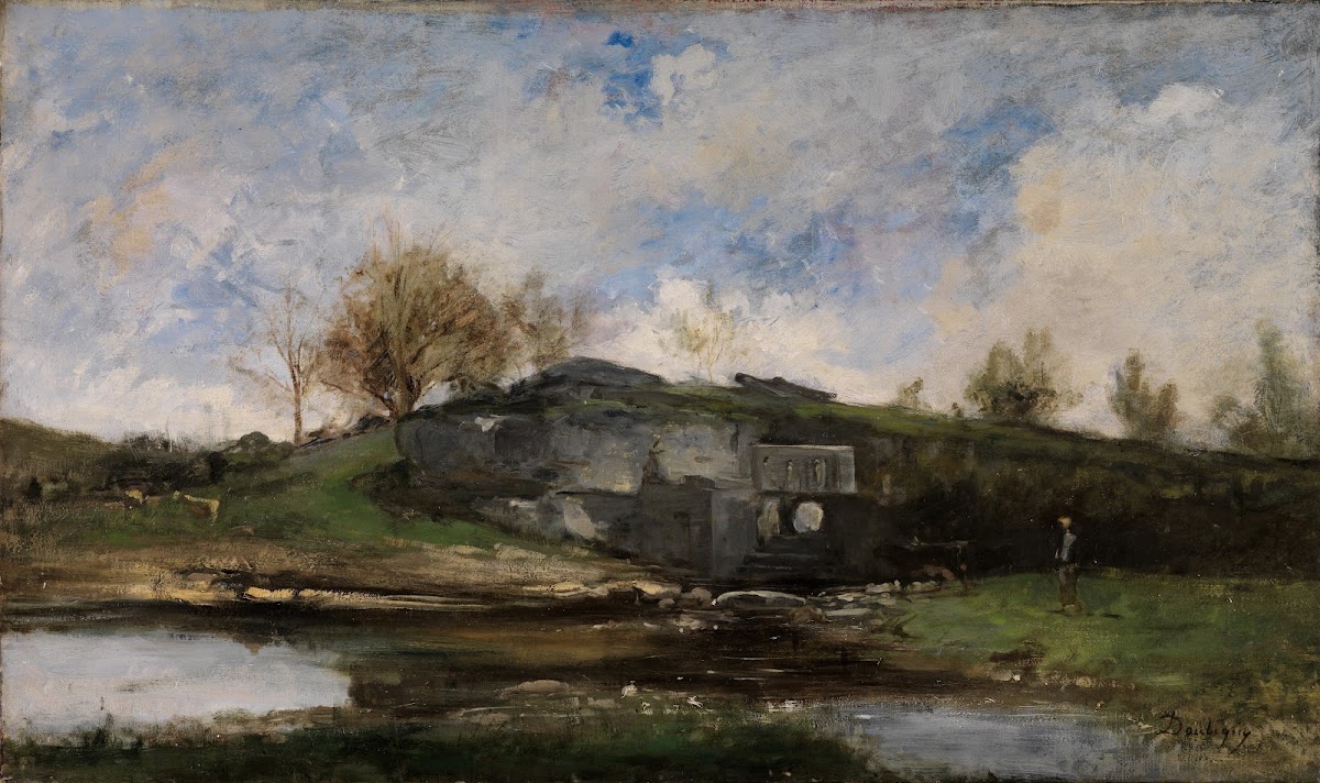 Schleuse im Tal von Optevoz 1854