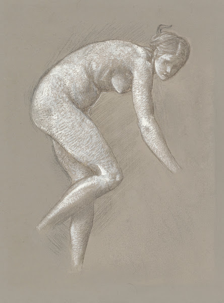 Female nude study
