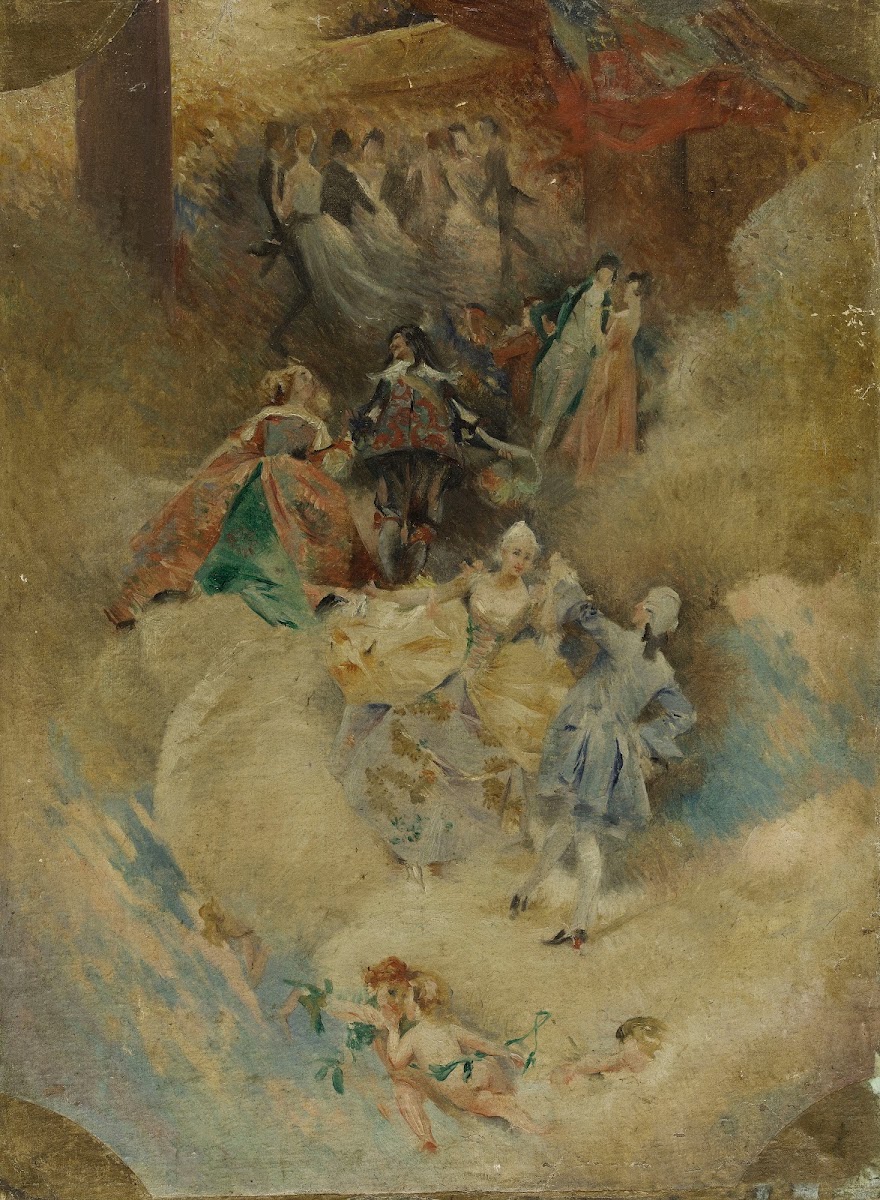 La Peinture à travers les âges  La Danse à travers les âges 1888