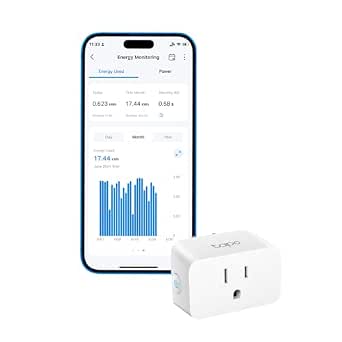 TP-Link Tapo P110 Enchufe Inteligente con Monitor de Energía