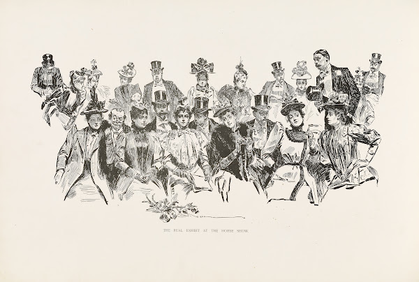 The real exhibit at the horse show 1896