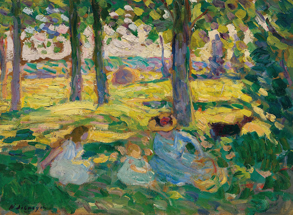Montévrain la partie de campagne 1903
