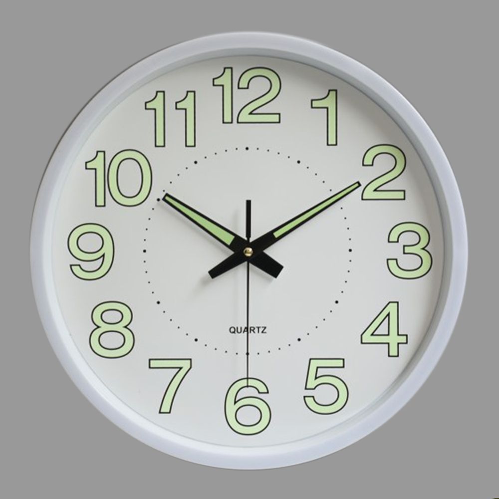 Quarz-Wanduhr, Kunststoff, Zeiger, 20–40 cm