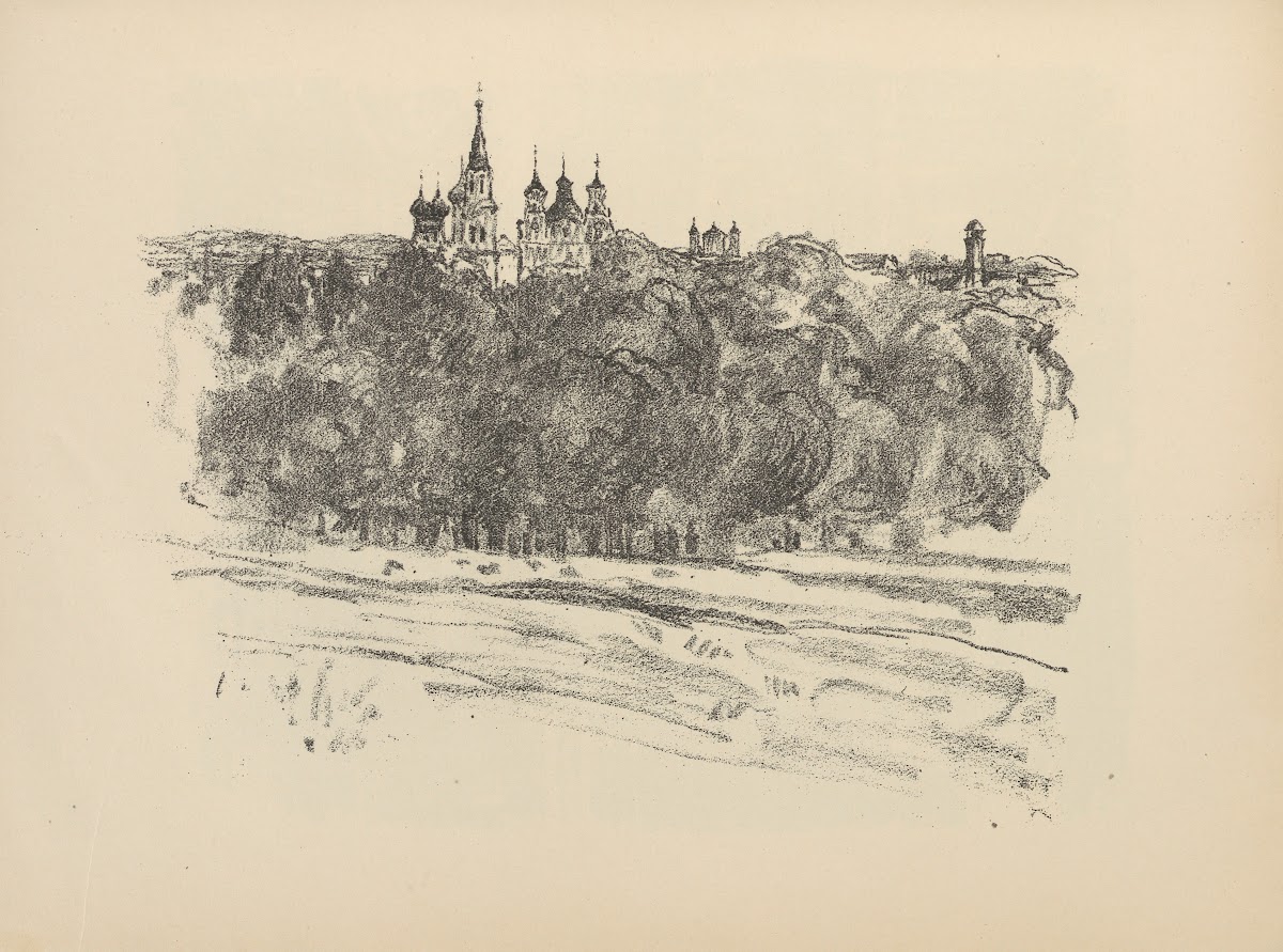 Blick auf Grodno 1916