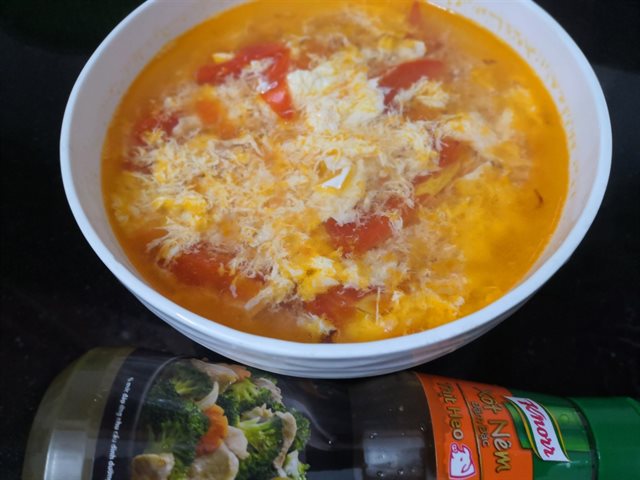 Canh Cà Chua Trứng