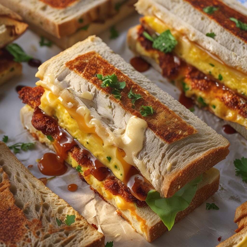 Easy Freezer Breakfast Sandwiches for Busy Mornings: Quick & Homemade Meal Prep finished