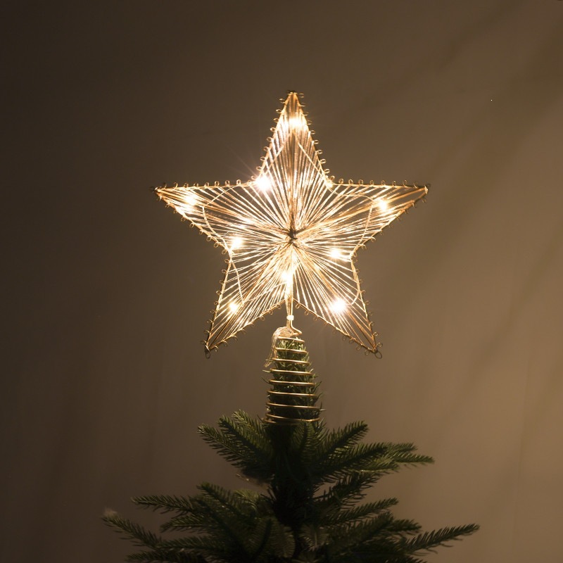 Glowing Christmas Tree Star