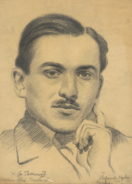 Portrait of Artist Ladislav Treskoň 1920