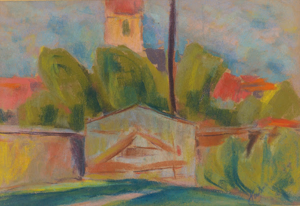 Village with a Church 1934