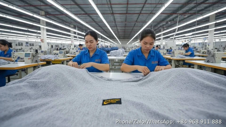 Nike garment manufacturing - Gold Garment Vietnam