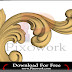 free vector to download Decorative Corner Leaf for Woodworking