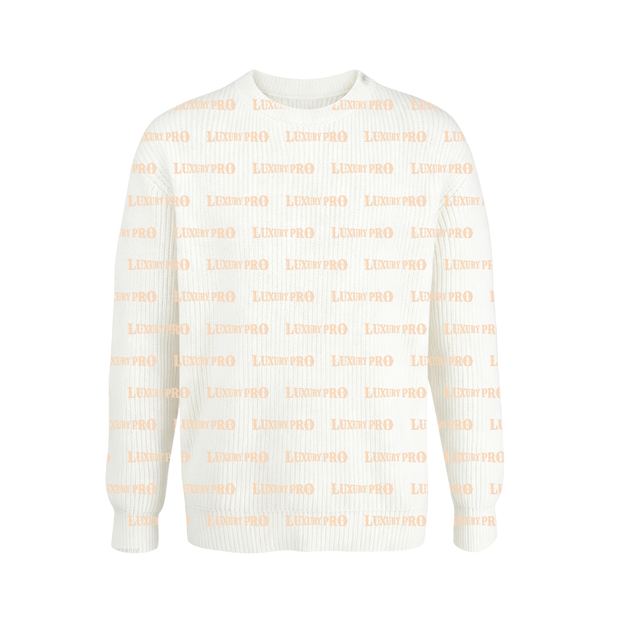 AOP Knit Like Sweatshirt