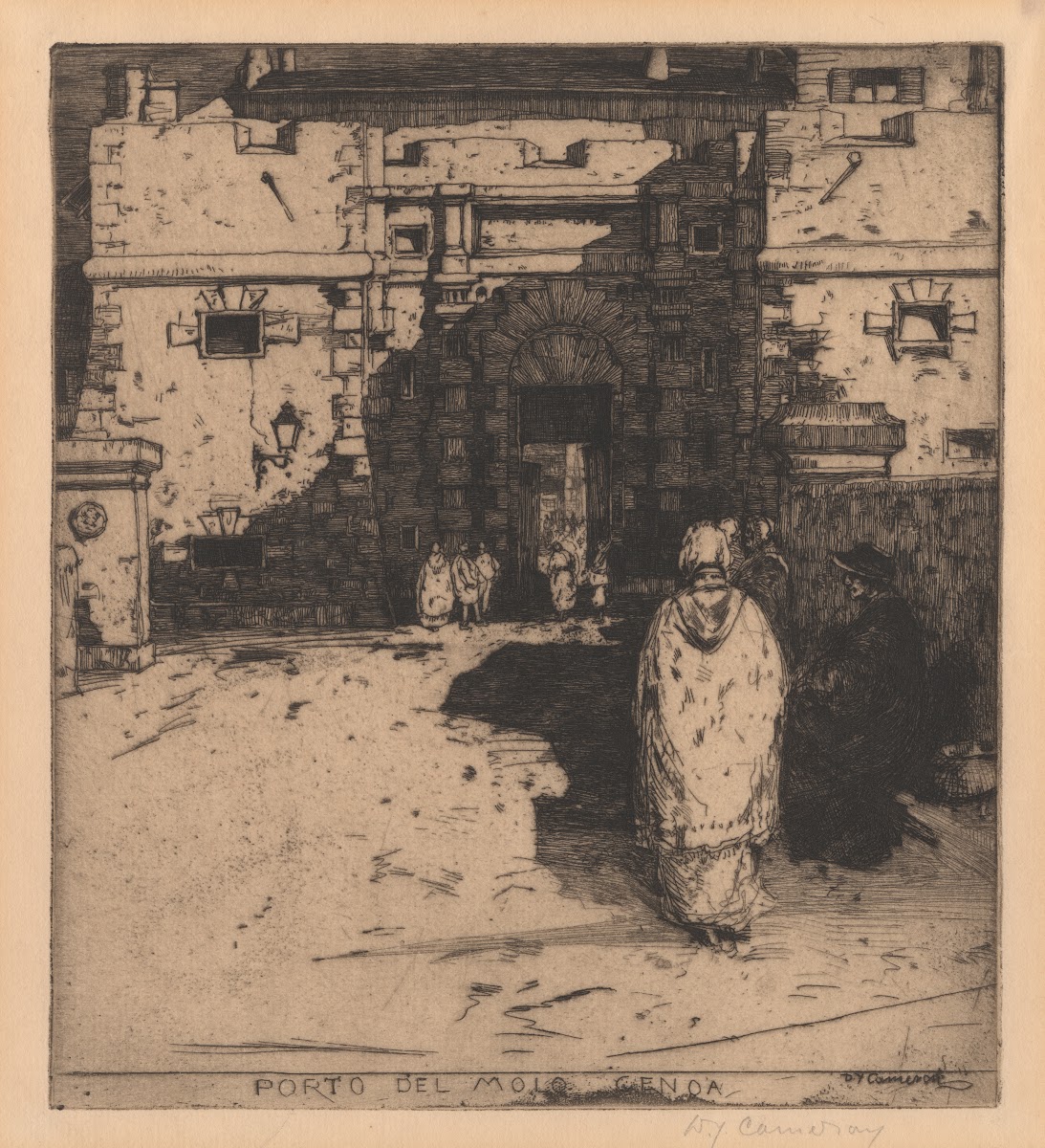 Porta del Molo Genoa 1896