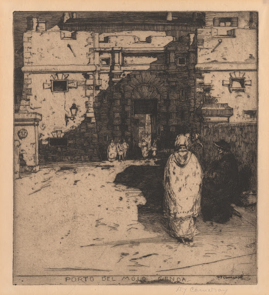 Porta del Molo Genoa 1896