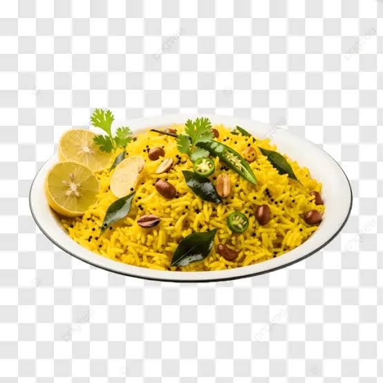 Lemon Rice with Masala Fish