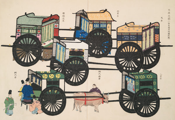 An illustration of oxcarts 2 1908
