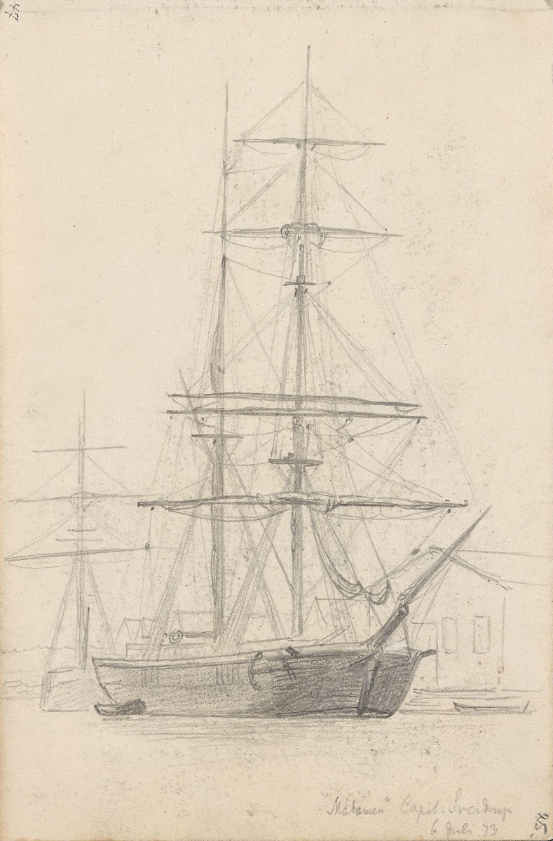 Skonnertbriggen Madamen 1873