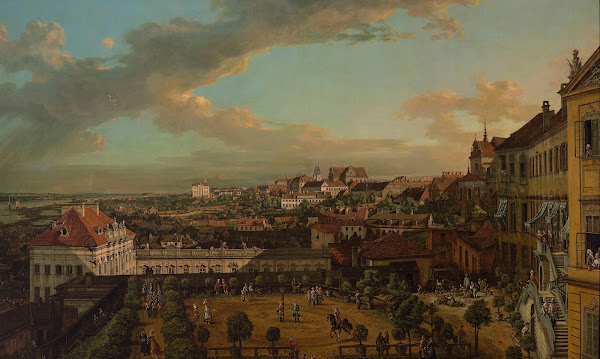 View of Warsaw from the Terrace of the Royal Castle 1773