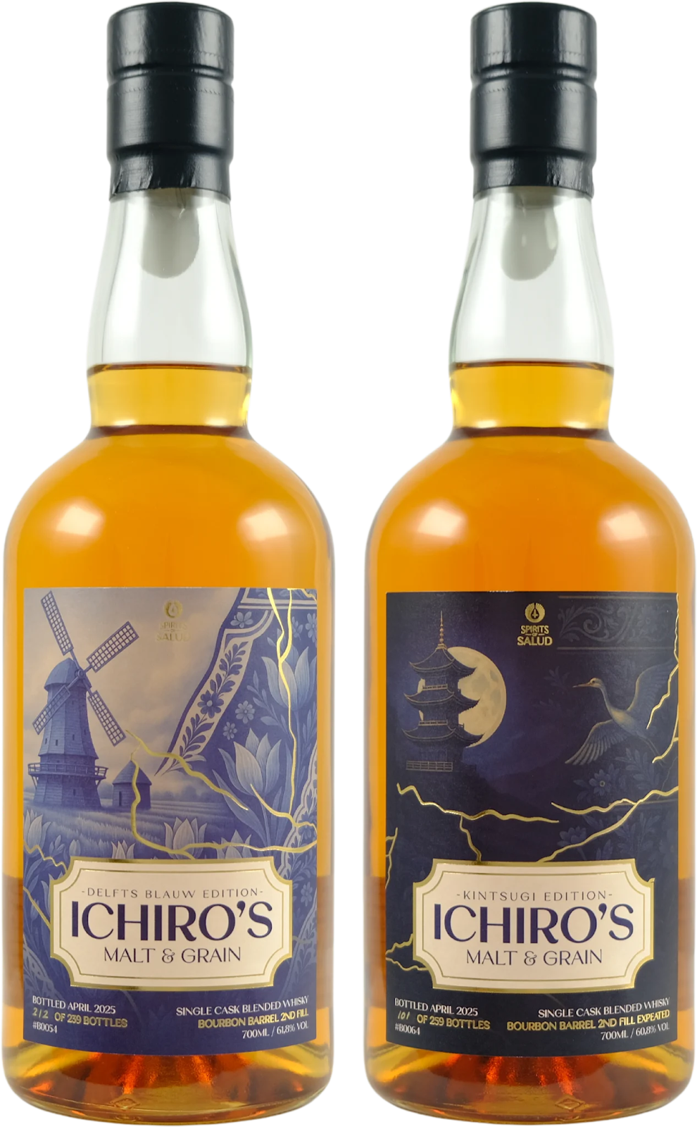 Spirits of Salud - Delfts Blauw X Kintsugi - 2x700ml