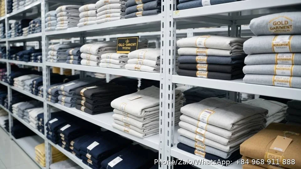 custom apparel manufacturing - Gold Garment Vietnam