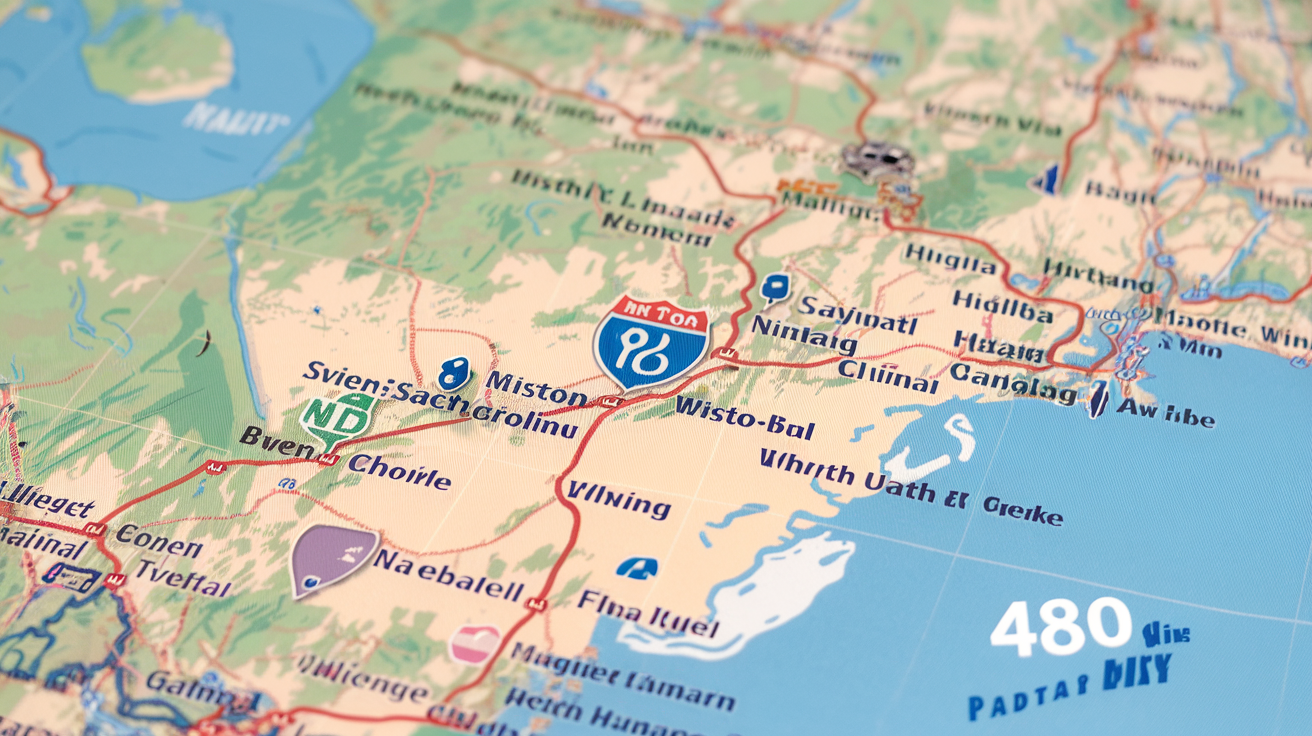 How to Get from Myrtle Beach to Winston-Salem, NC