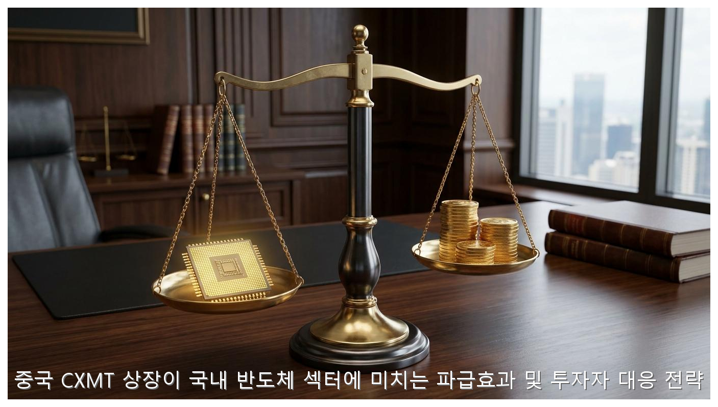 중국 CXMT 상장이 국내 반도체 섹터에 미치는 파급효과 및 투자자 대응 전략 핵심 안내 및 분석 인포그래픽 (5)