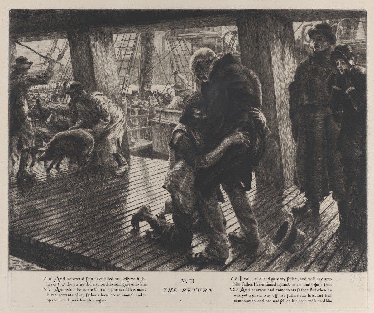 The Parable of the Prodigal Son No III The Return 1882