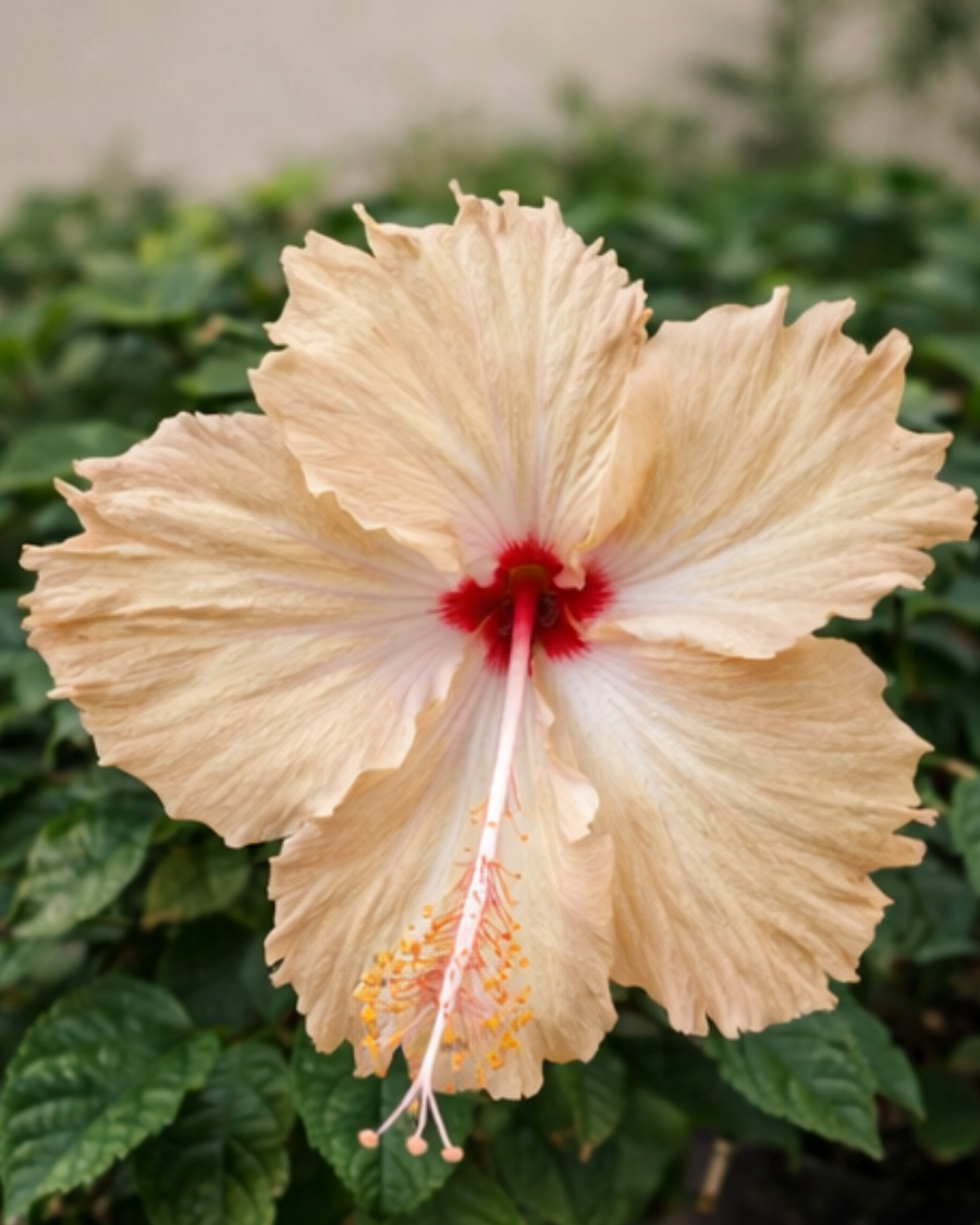Hibiscus Cream Flower Plant — view 3