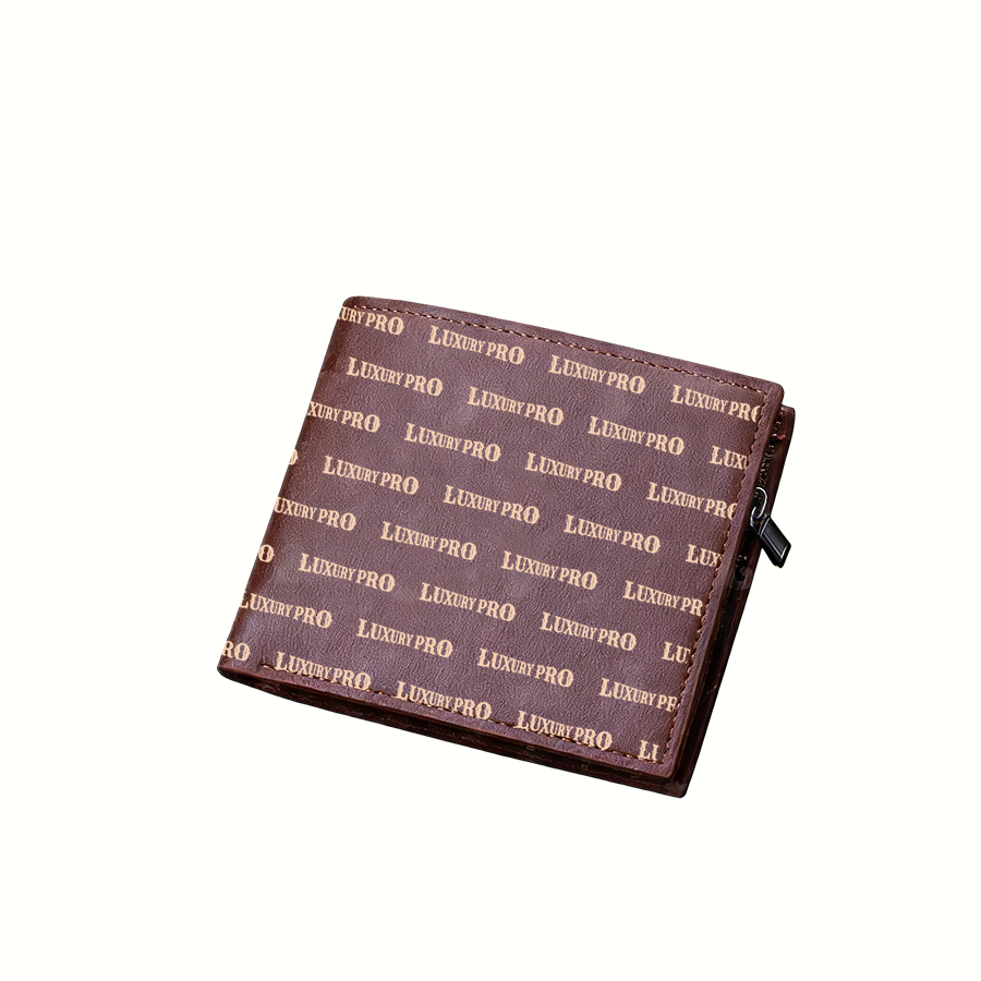 2D zipper wallet