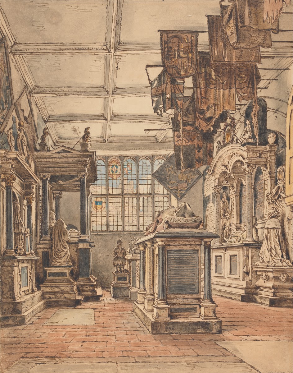 The Essex Chantry Watford Church ca 1820