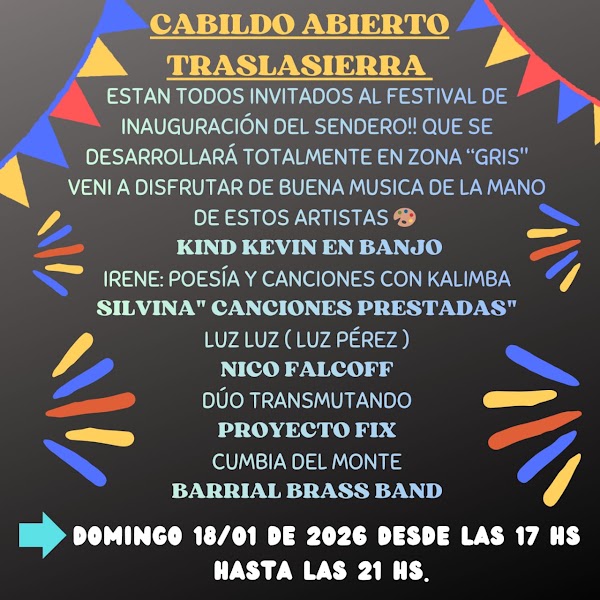 Festival de inauguración del sendero
