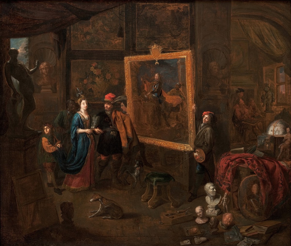 Atelier of a Painter circa 1713