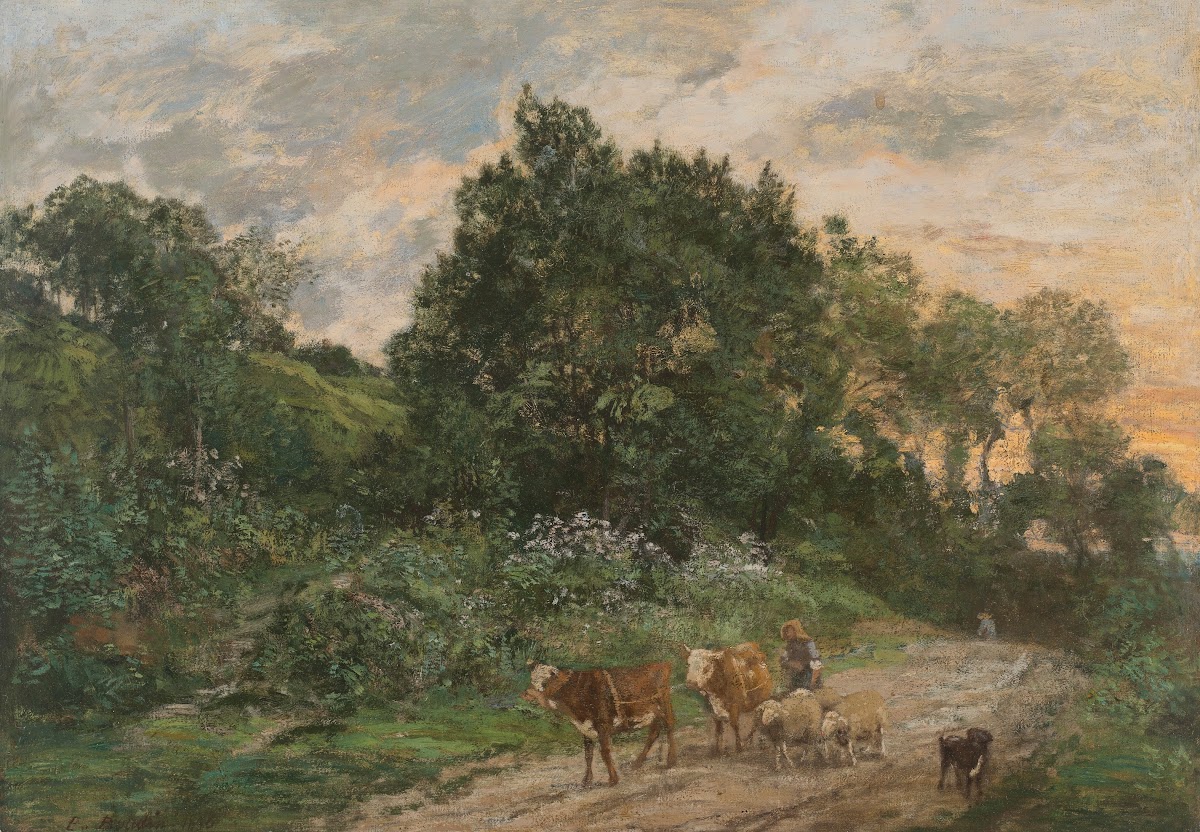 La rentrée du troupeau 1856