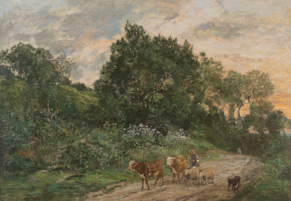 La rentrée du troupeau 1856