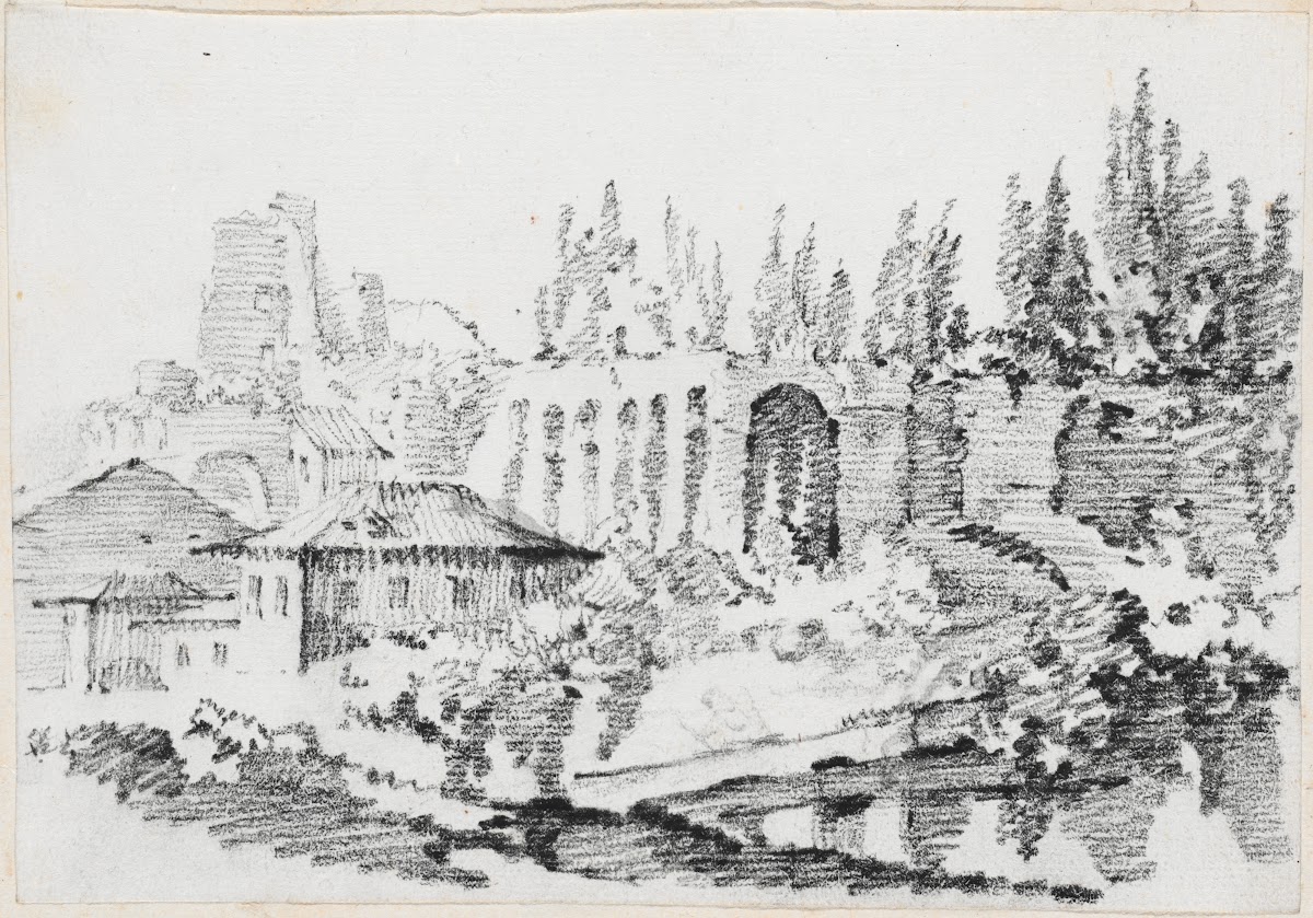 Ruins of the Imperial Palaces on the Palatine Hill 1744 1750