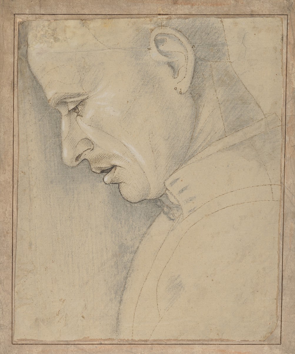 Head of a Man in Profile 1490s